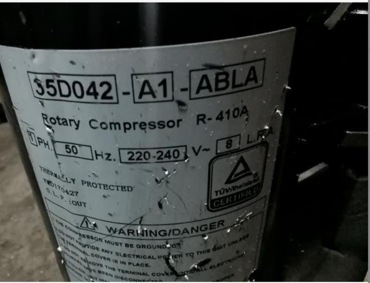 35D042-A1-ABLA 原装R410A压缩机