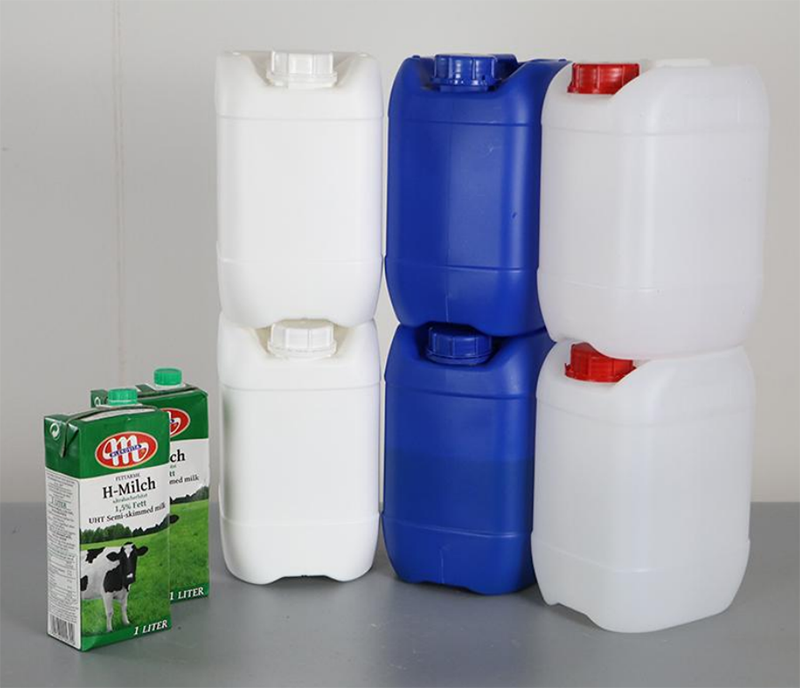 厂家批发蓝色5l塑料桶食品级 5升加厚耐酸碱化工桶 上海市5公斤试剂桶现货