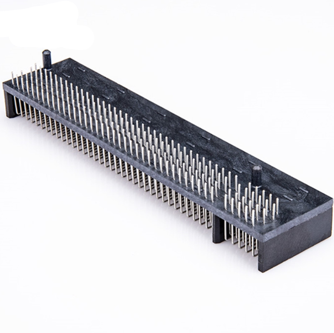 90度弯针DIP PCI-E连接器 M.2插座 NGFF连接器 带定位柱