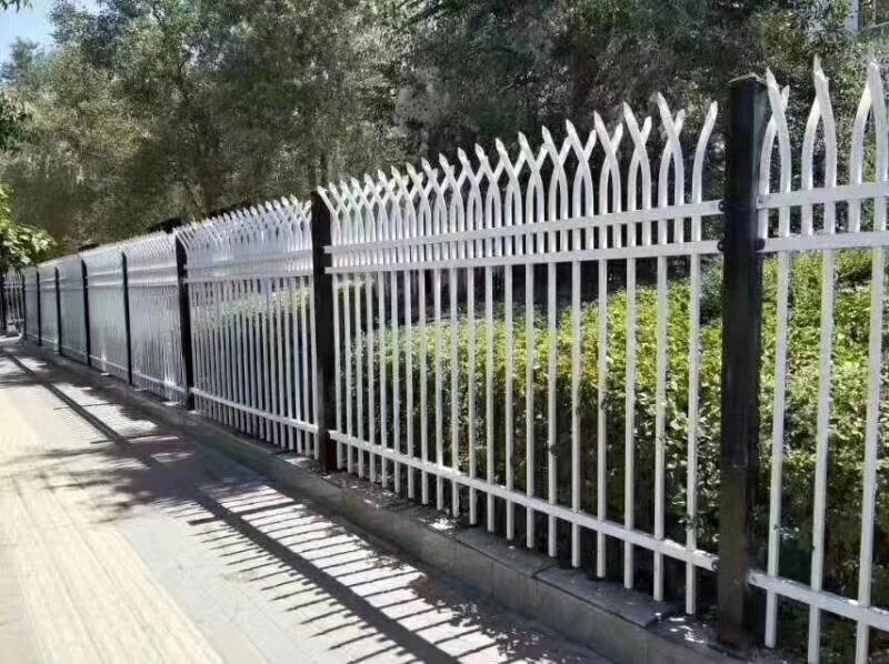 锌钢护栏适用于小区围墙栏杆 工厂围墙防护