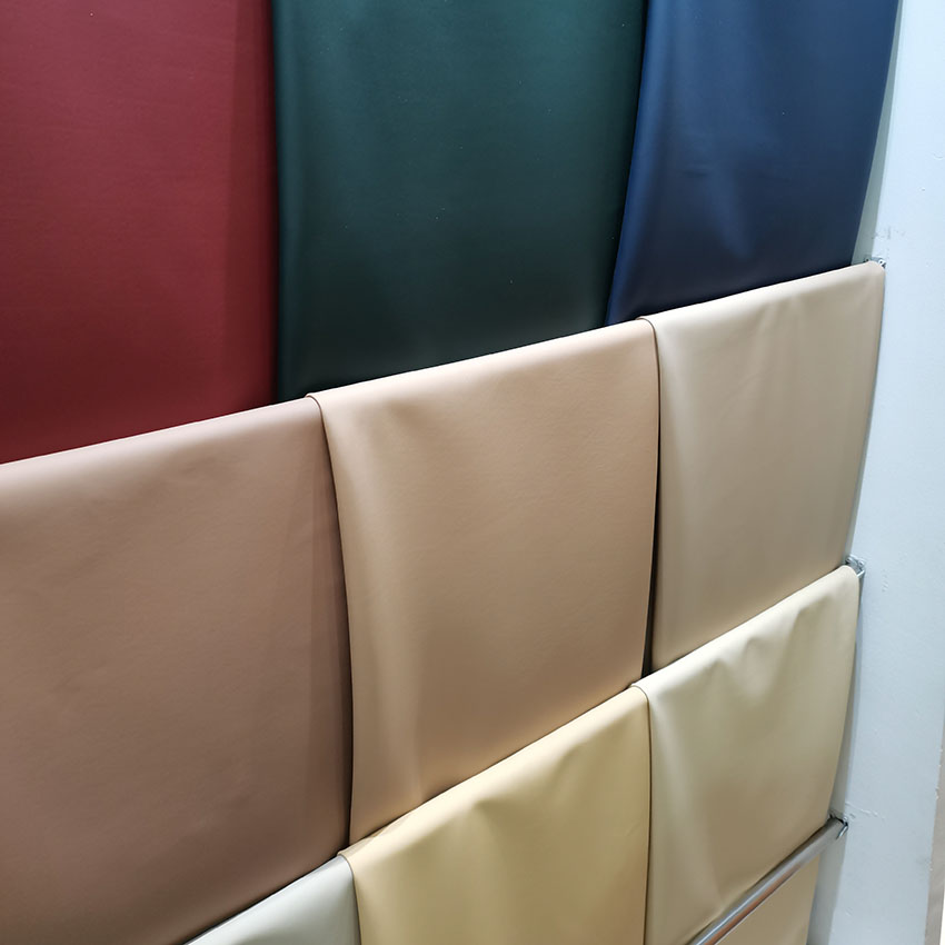 纳帕纹人造革PVC 手袋皮具平纹PVC皮革 沙发翻新用pvc皮料 一皮诚图片