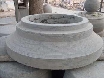 圆形基础 柱基石 古建祠堂包边 常年制作多规格石