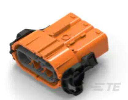 深圳市橙色汽车连接器厂家泰科TE/AMP 1-2327025-2 护套接插件 橙色汽车连接器