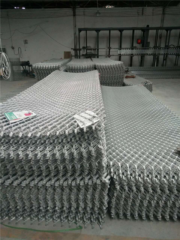 现货铝美格网 装饰网格 孔径4公分防护美格网片冲拉铝网1.5米*6米1片