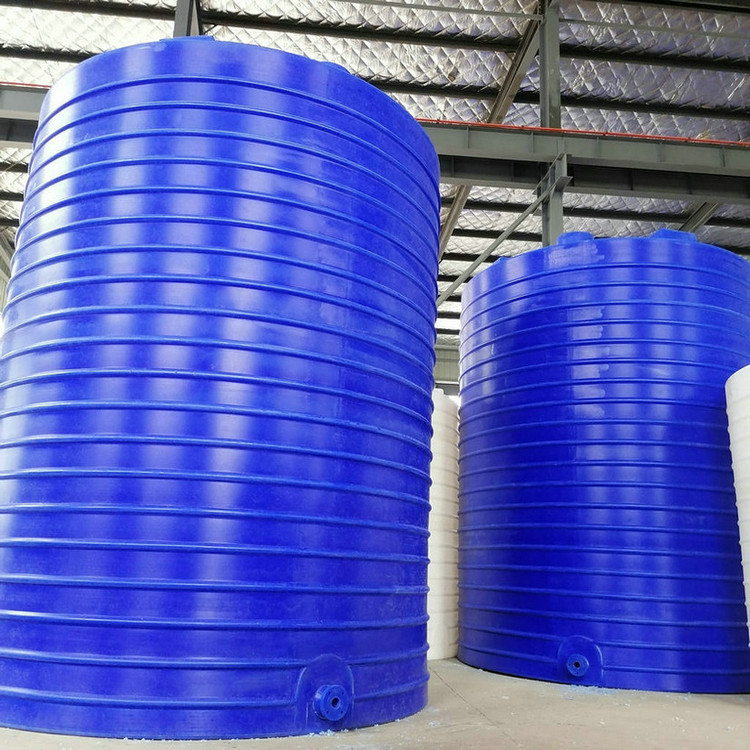 武汉供应45立方PE塑料水箱生产厂家-定制45000L立式防腐储罐-耐酸碱45m3化工液体储存罐哪里有
