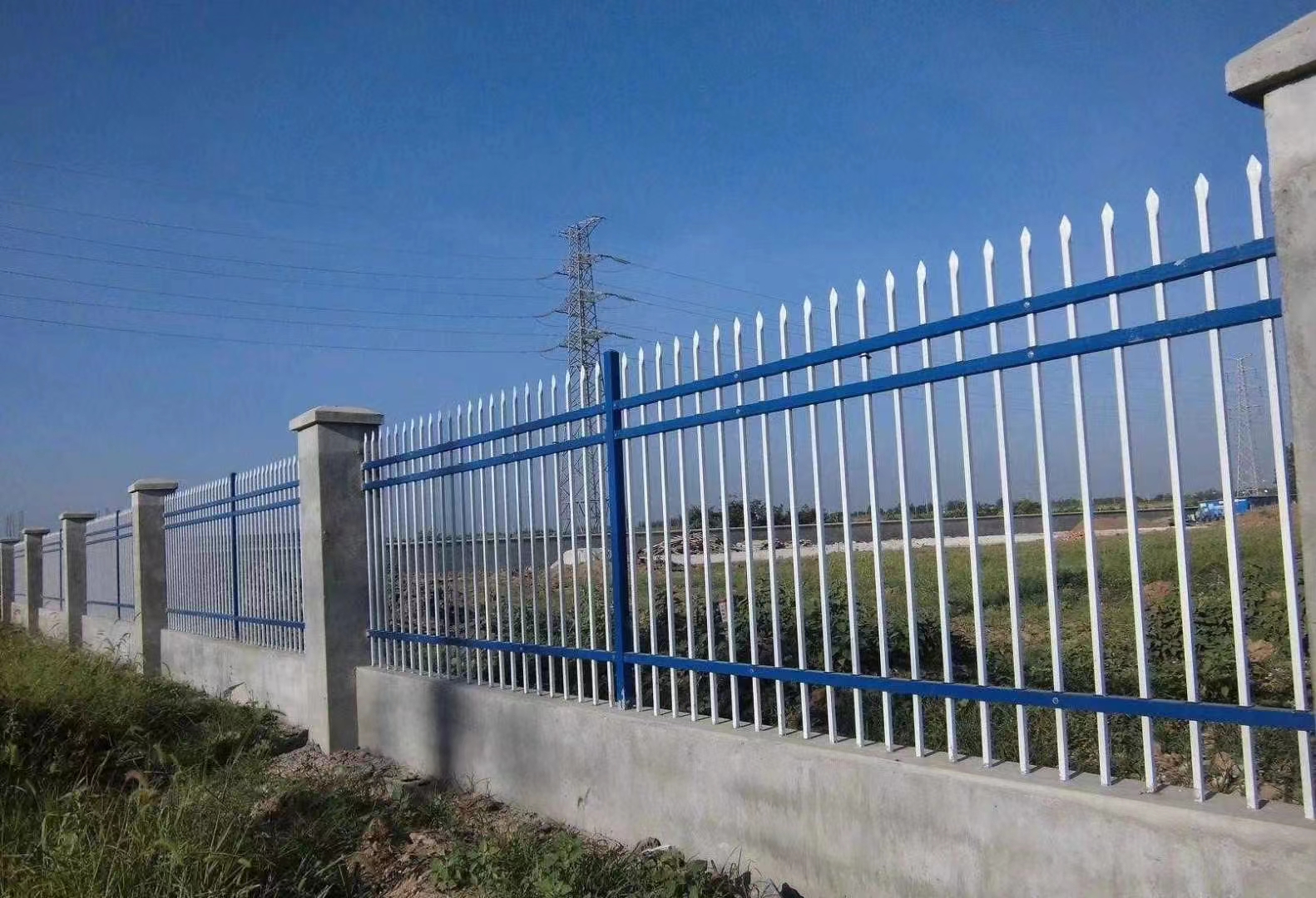 家用围墙栏杆户外院墙铁艺护栏小区围栏别墅隔离栏杆公园防护栏