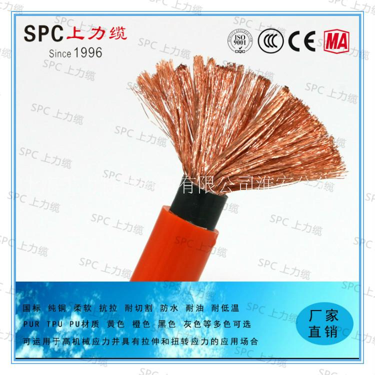 聚氨酯拖链电缆线SPCFLEX-CHAIN-CP 8*1.5mm2耐磨