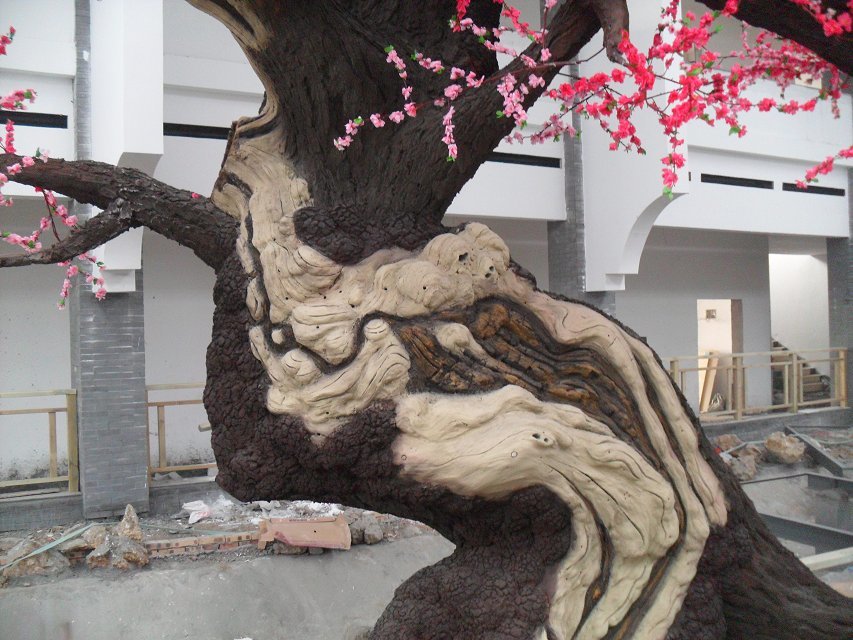 江苏假树雕塑公司哪家专业-地址-哪里有 东原城市景观建设
