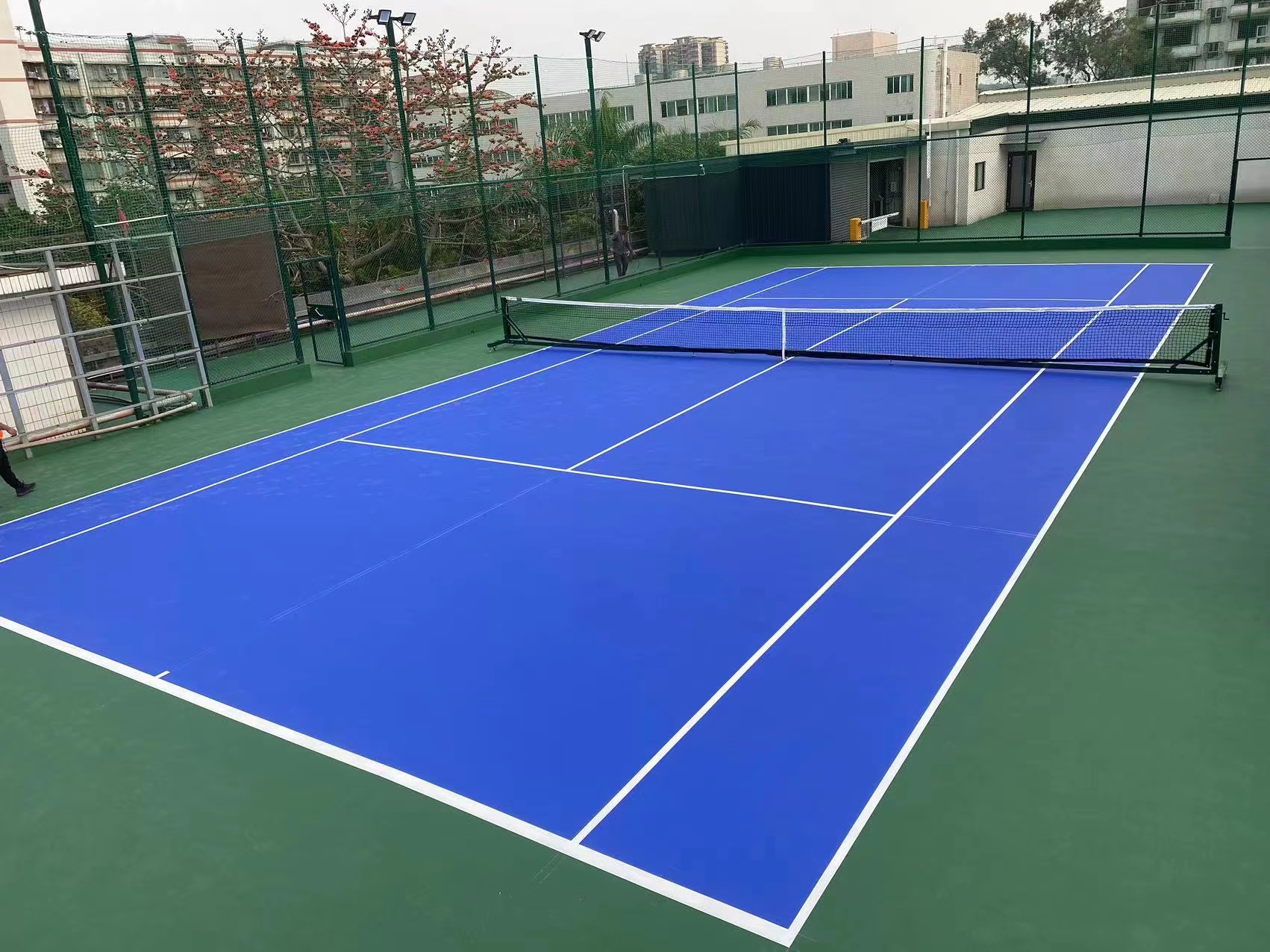 室内网球场，网球场翻新改造