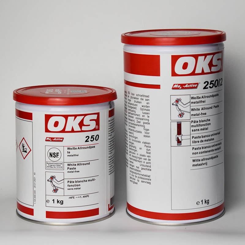 德国原装奥凯斯OKS 250/2 250模具顶针油 耐高温白油润滑脂