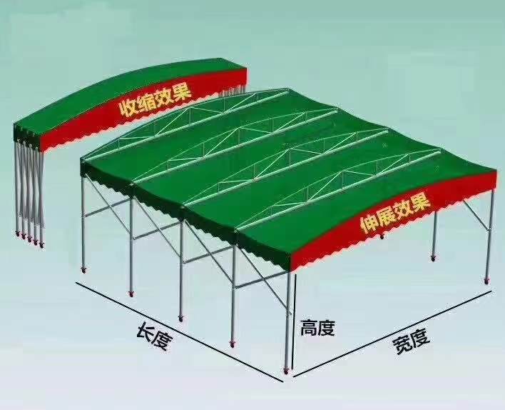 广州电动活动推拉蓬定做  天河区电动活动推拉蓬价格
