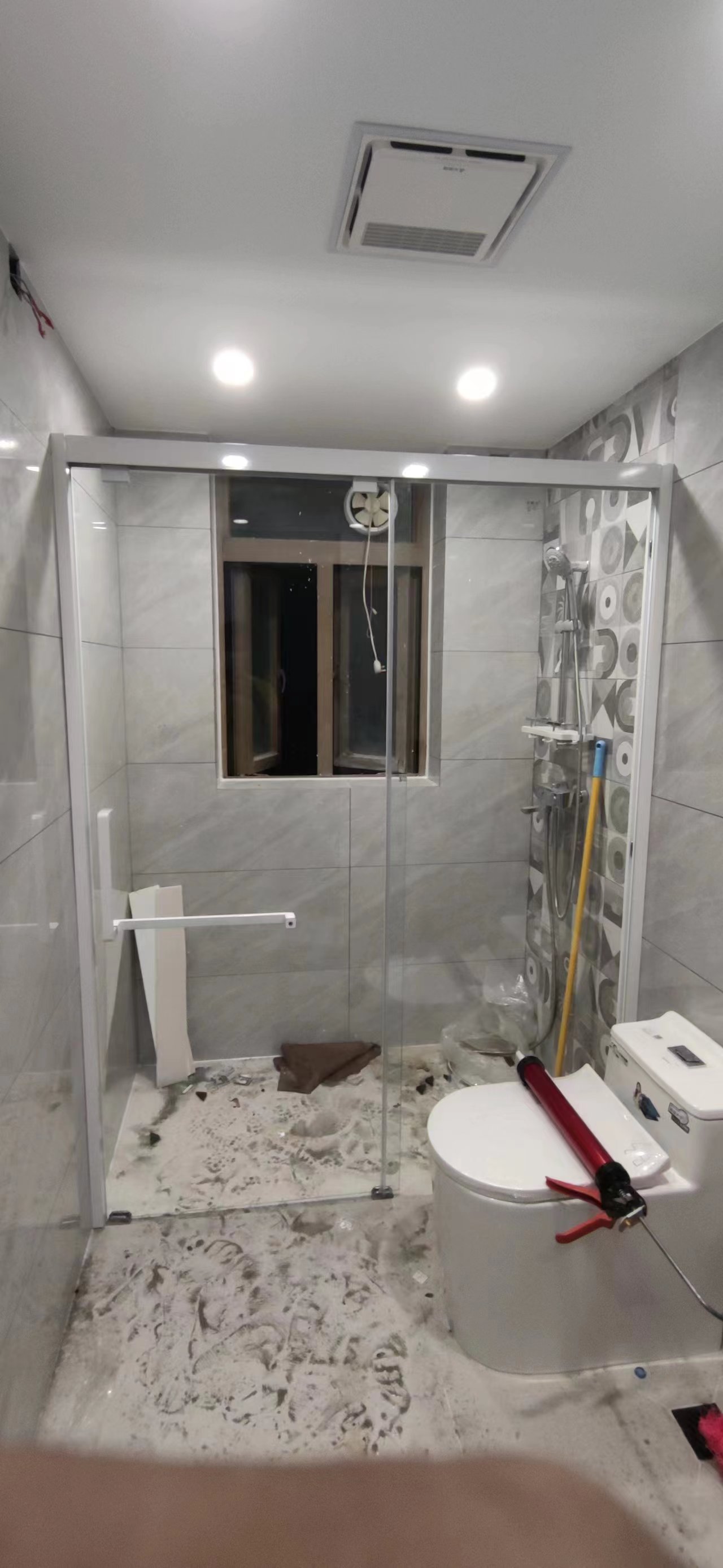 卫生间隔断淋浴房卫生间家用宾馆简易沐浴房干湿分离  卫生间隔断淋浴房