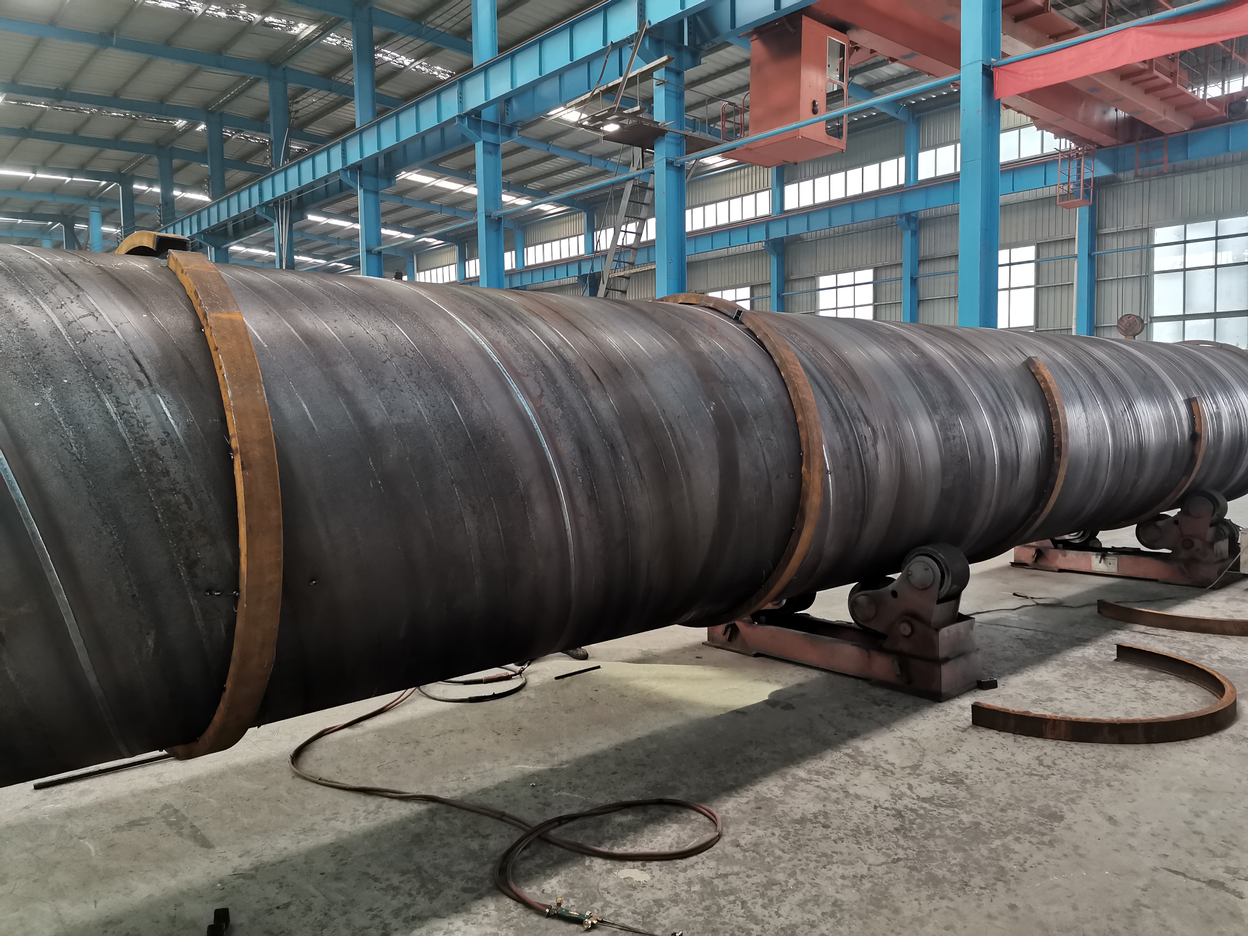 漯河螺旋钢管厂家可定制大口径螺旋焊管生产及防腐