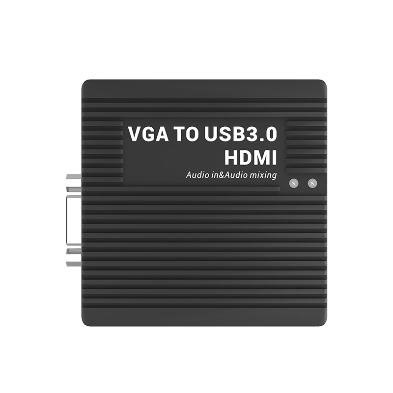 深圳灵卡LCC385 VGA转USB3.0采集卡游戏直播数据采集