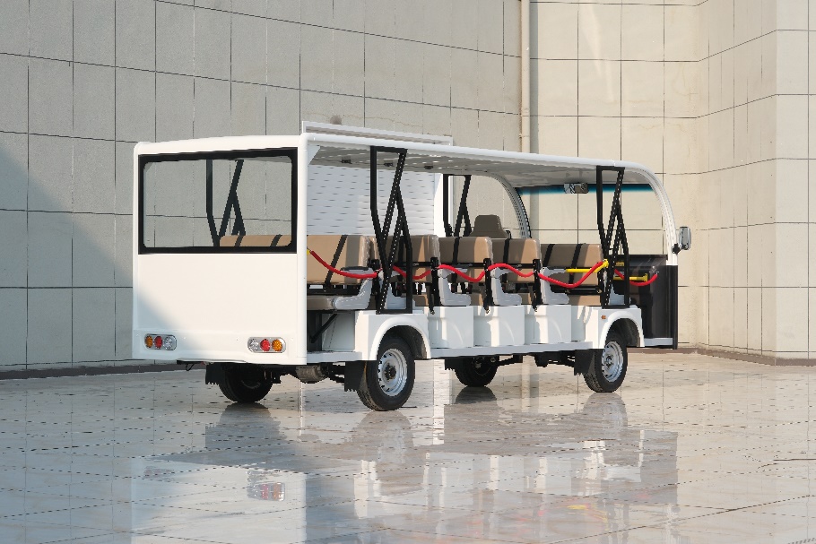 电动观光车K型23人 大型活动现场电动观光车安全可靠