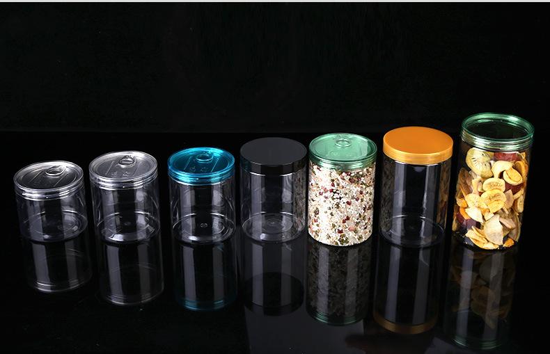 周口市河南食品级PET水晶塑料罐翻盖塑料瓶山东内蒙新疆湖北云南厂家