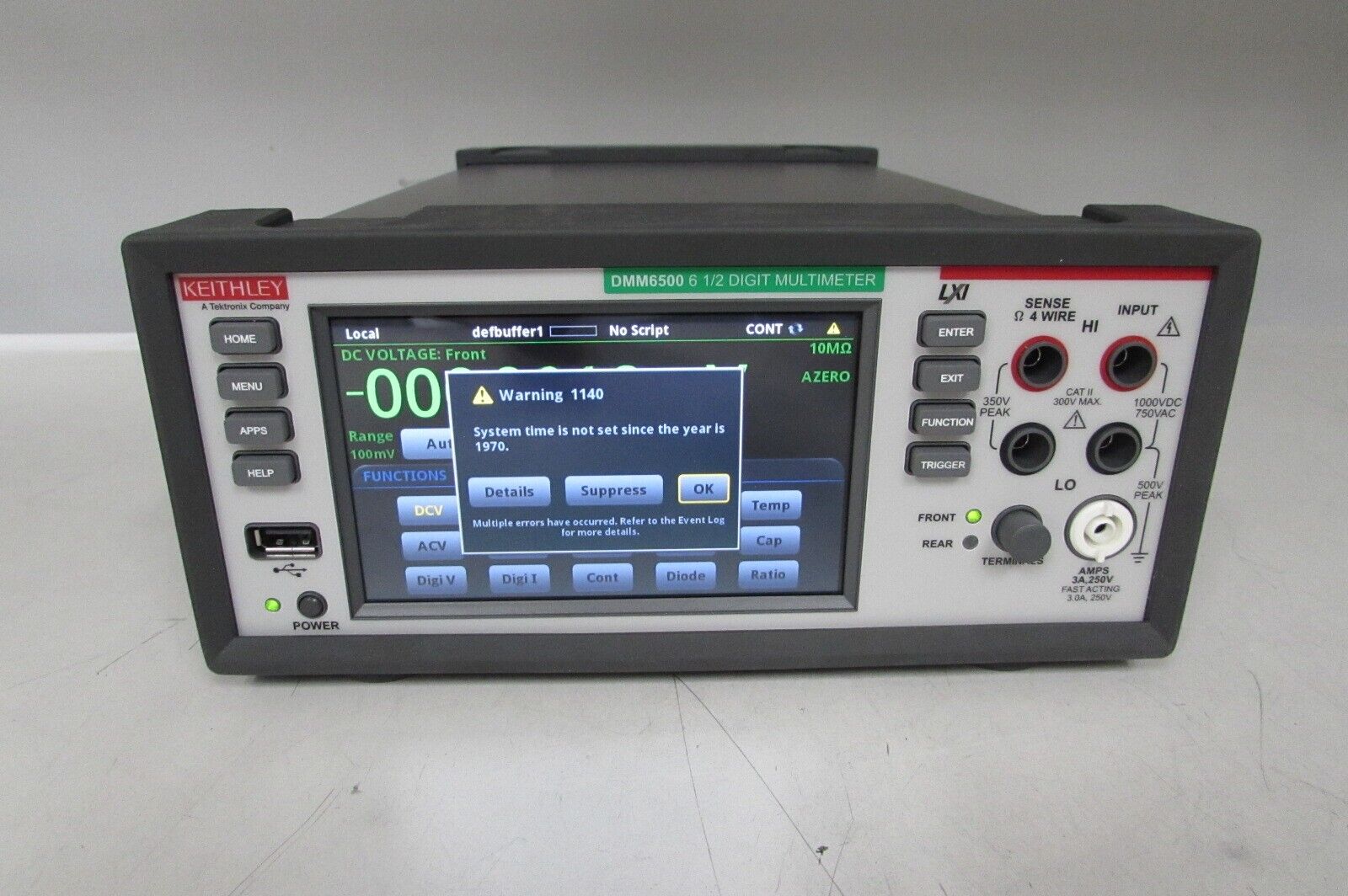 Keithley/吉时利 DMM6500 触摸屏数字万用表高精度六位半台式万用表