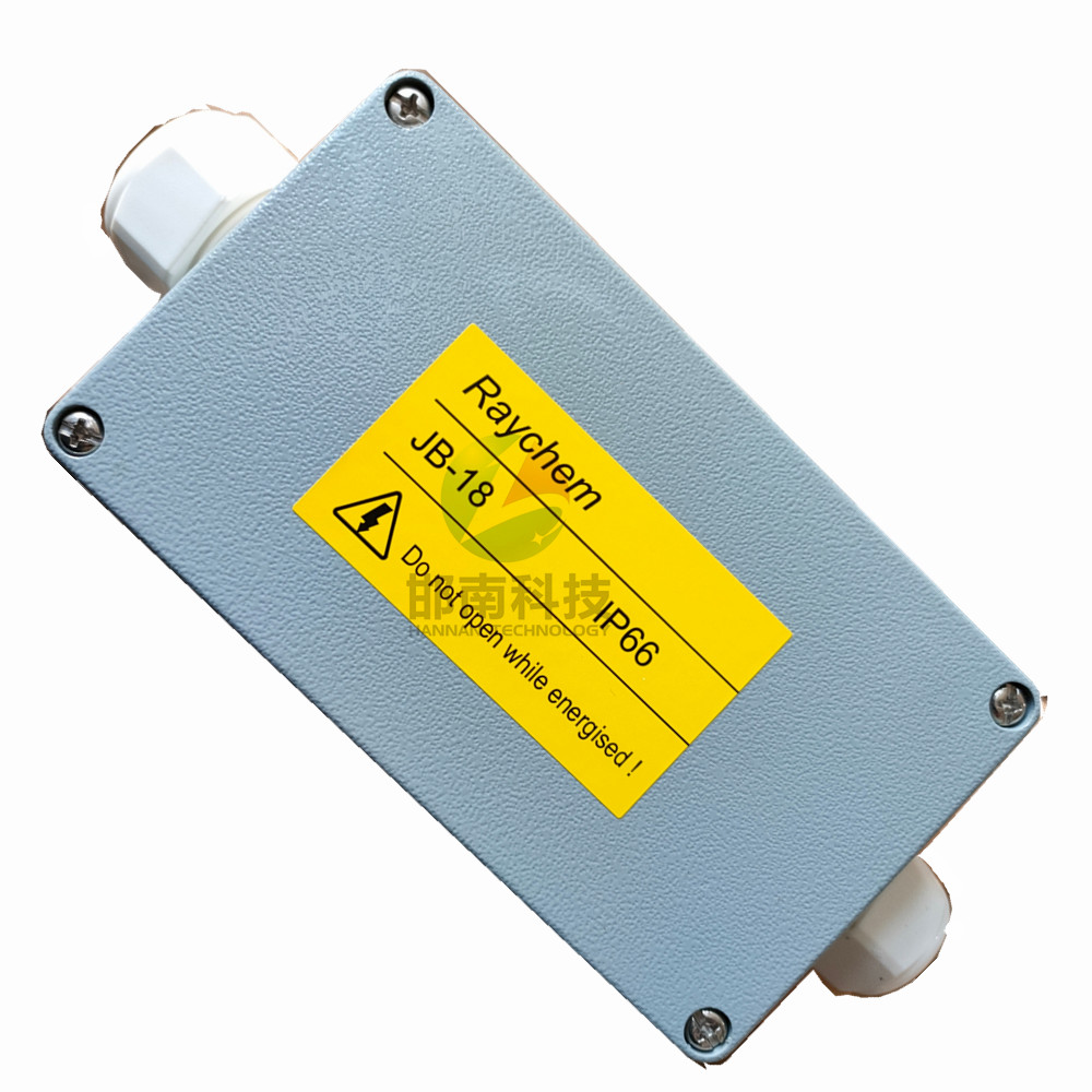 美国Raychem瑞侃JB-18电热带电源接线盒自控温电热带太阳能自来水消防水管道防冻保温批发