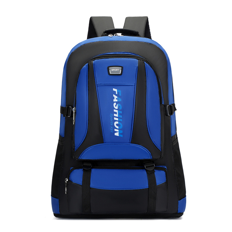 大容量背包可扩容户外旅行包耐磨简约运动双肩包外出骑行休闲包