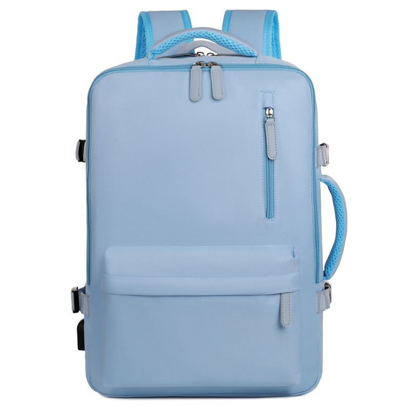 可扩容双肩包大容量轻便旅行背包多功能大学生书包外出旅游休闲包