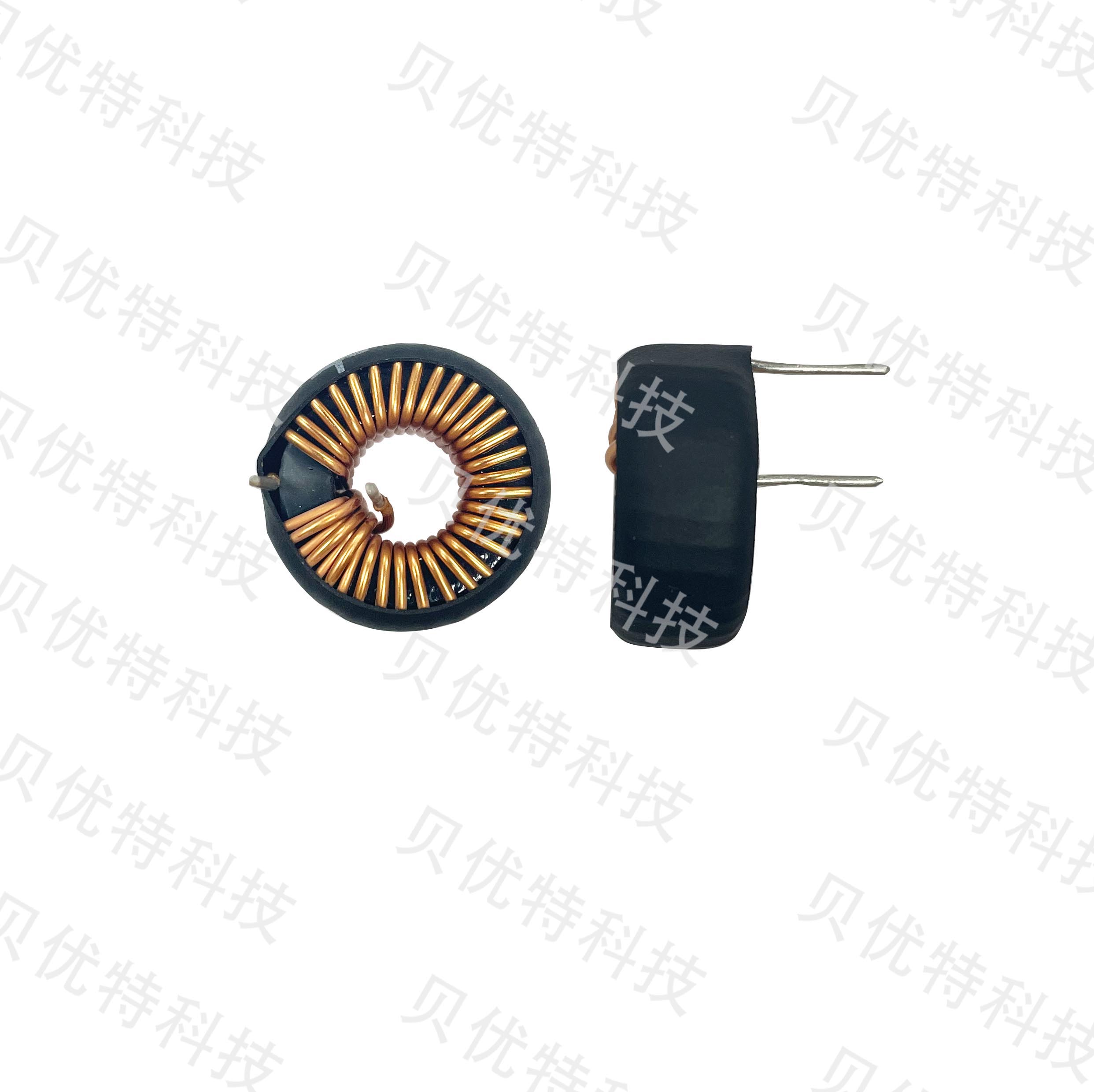 卧式铁电感KS044125A-50UH-0.4磁环电感线圈 