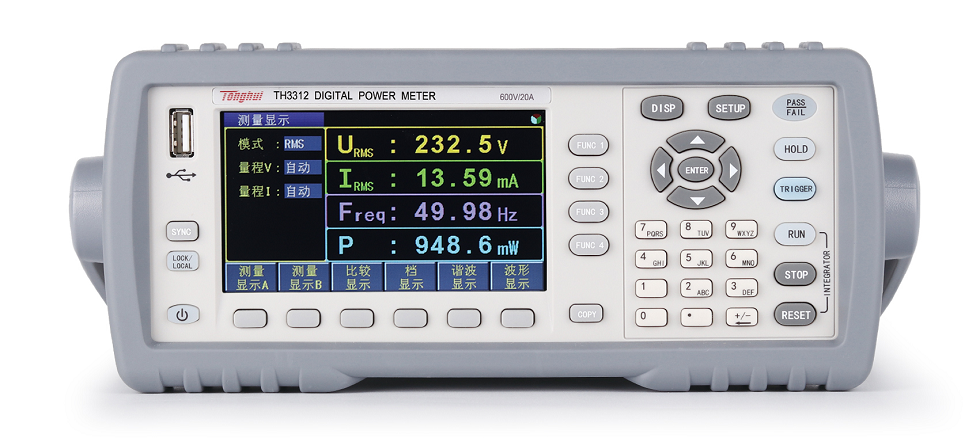同惠数字功率计-供应TH3312单相数字功率计批发-销售-出厂价-供应商-热线电话